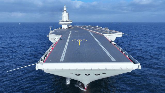 福建艦最新高清圖片展示，探索中國海軍新里程碑，福建艦高清圖片展示，中國海軍新里程碑的探索