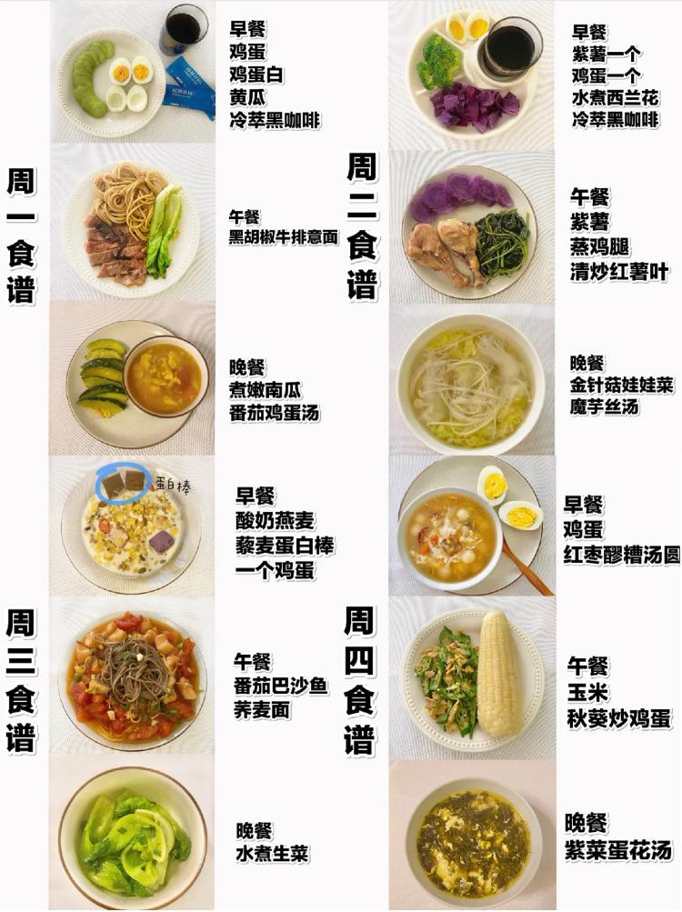 一周菜譜家常菜清單，一周家常菜菜譜清單，家常美味，天天不重樣