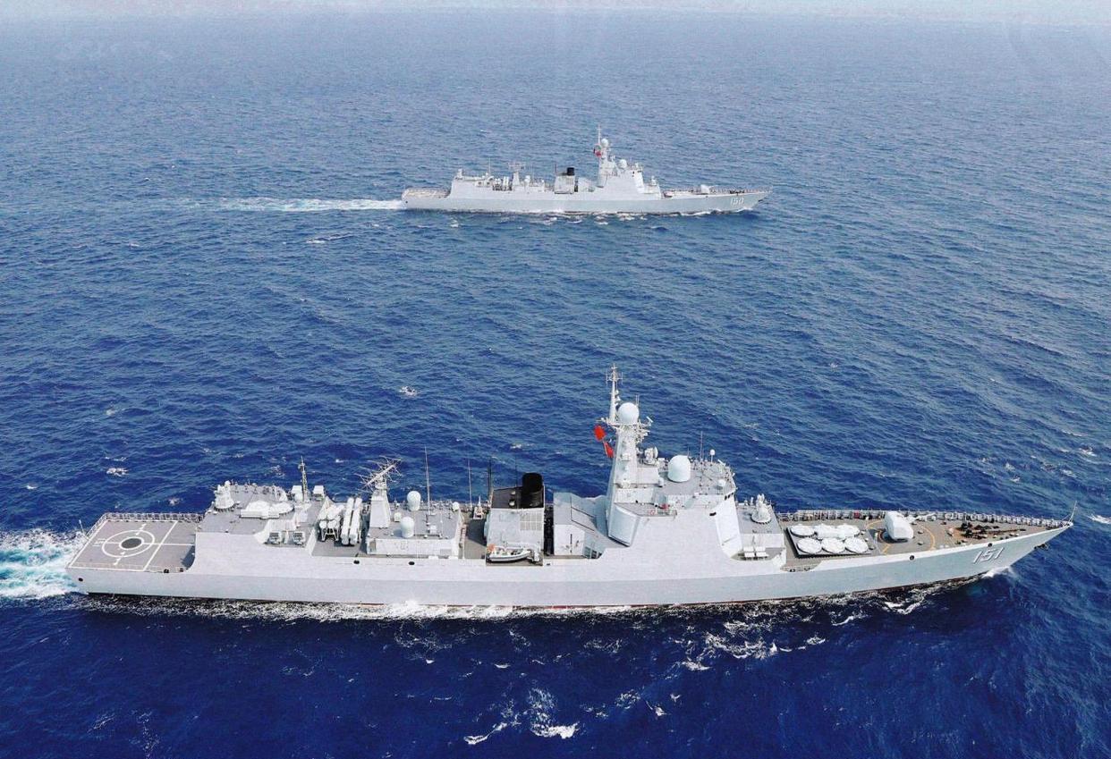 中國海軍新紀(jì)元，052C導(dǎo)彈驅(qū)逐艦的服役，中國海軍新紀(jì)元，052C導(dǎo)彈驅(qū)逐艦的嶄新服役