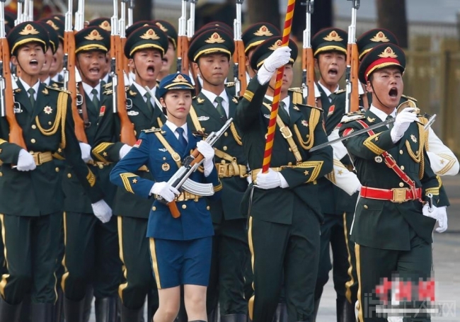解放軍參加俄羅斯閱兵