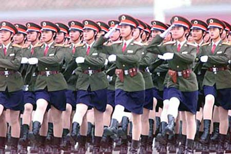 女兵方隊